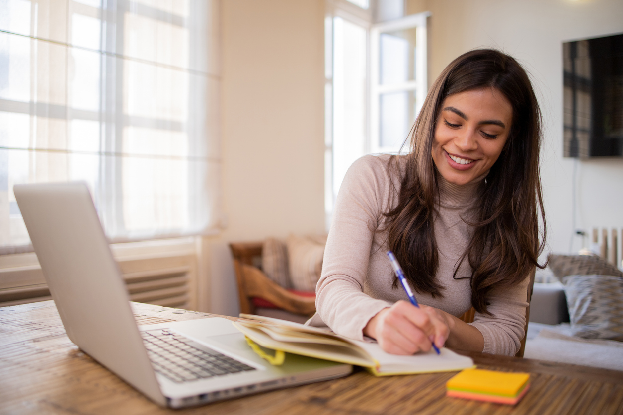 Entrepreneur is running her online business